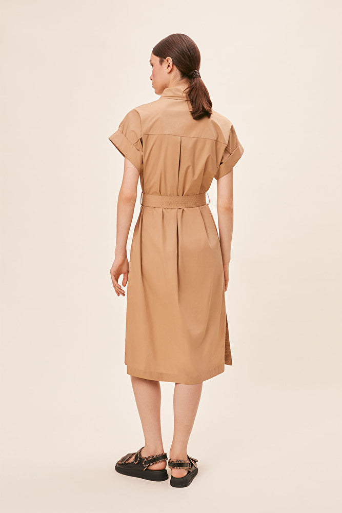 Clodie Cotton Trench Dress