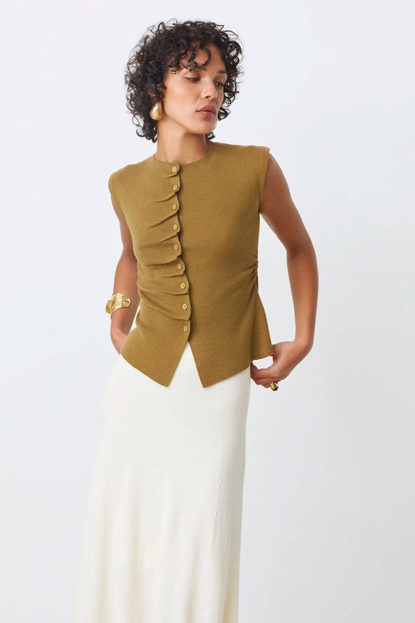 Pagni Knit Sleeveless Top