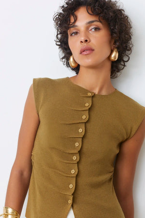 Pagni Knit Sleeveless Top