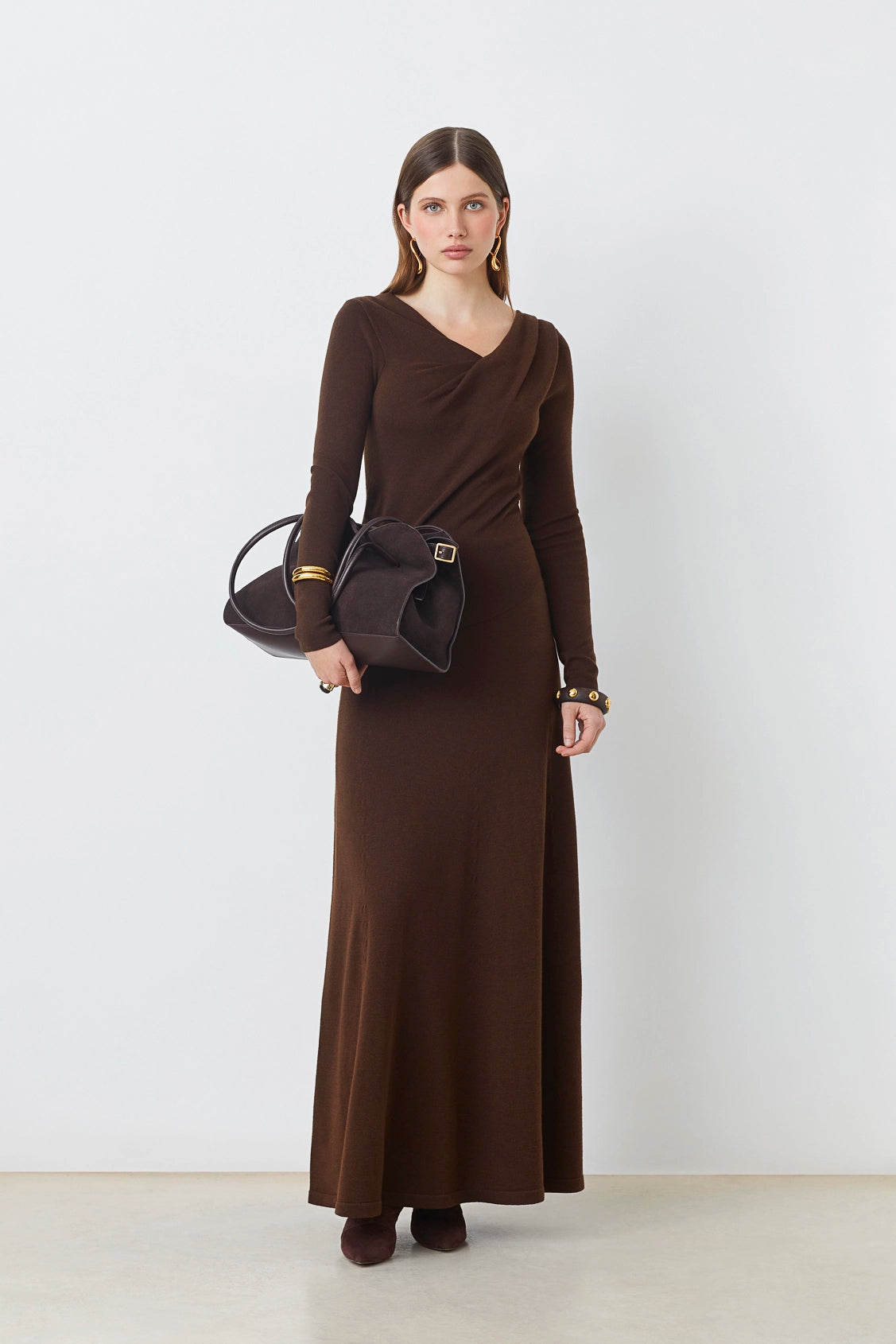 Pleor Rouged Neckline Top