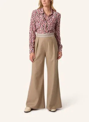Wide Leg Knit Trouser