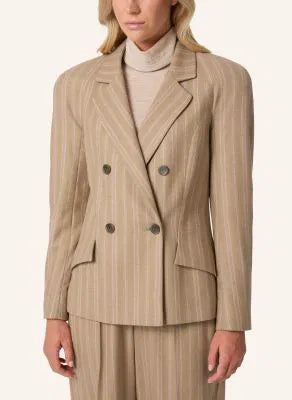 Pinstripe Blazer