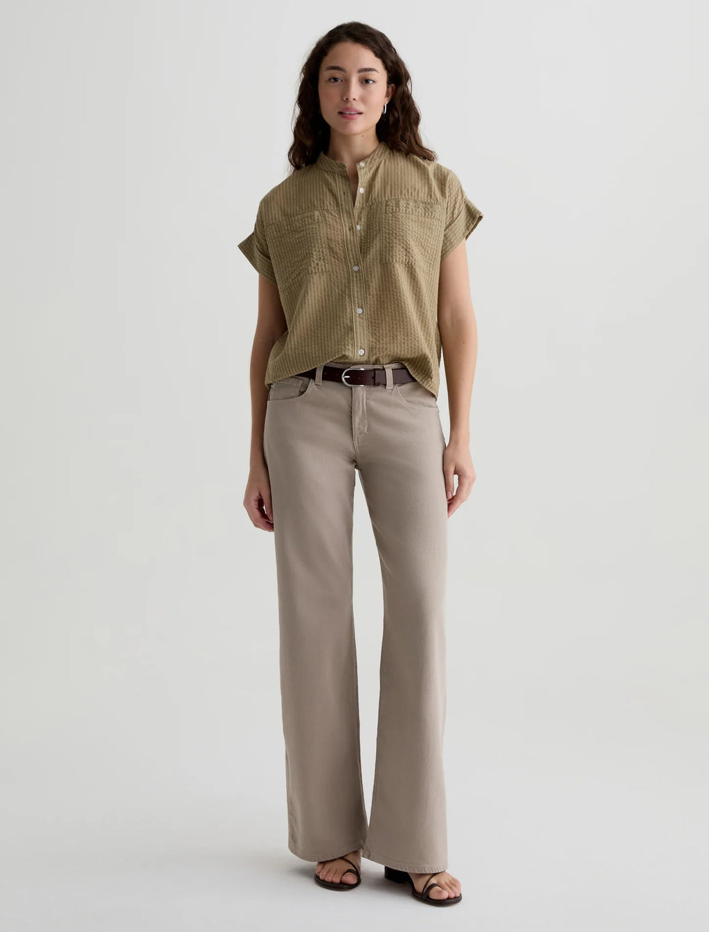 Adria Low Rise Wide Leg Jean