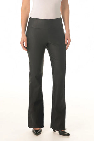 Waxed Slip-On Flare Pant