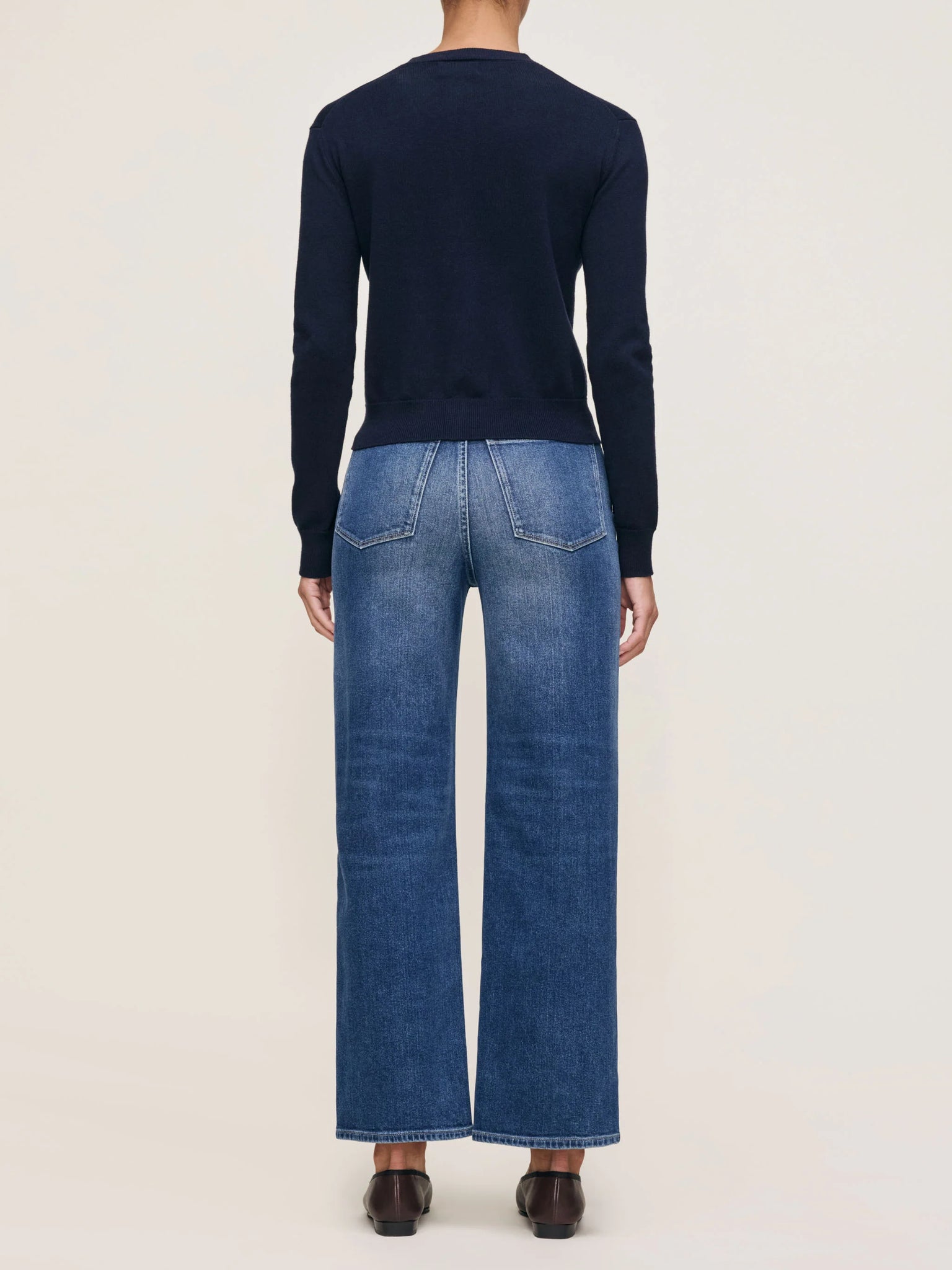 Karmine Refined Wide Leg Jean