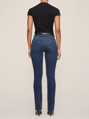 Mara Straight Mid Rise Instasculpt Jean