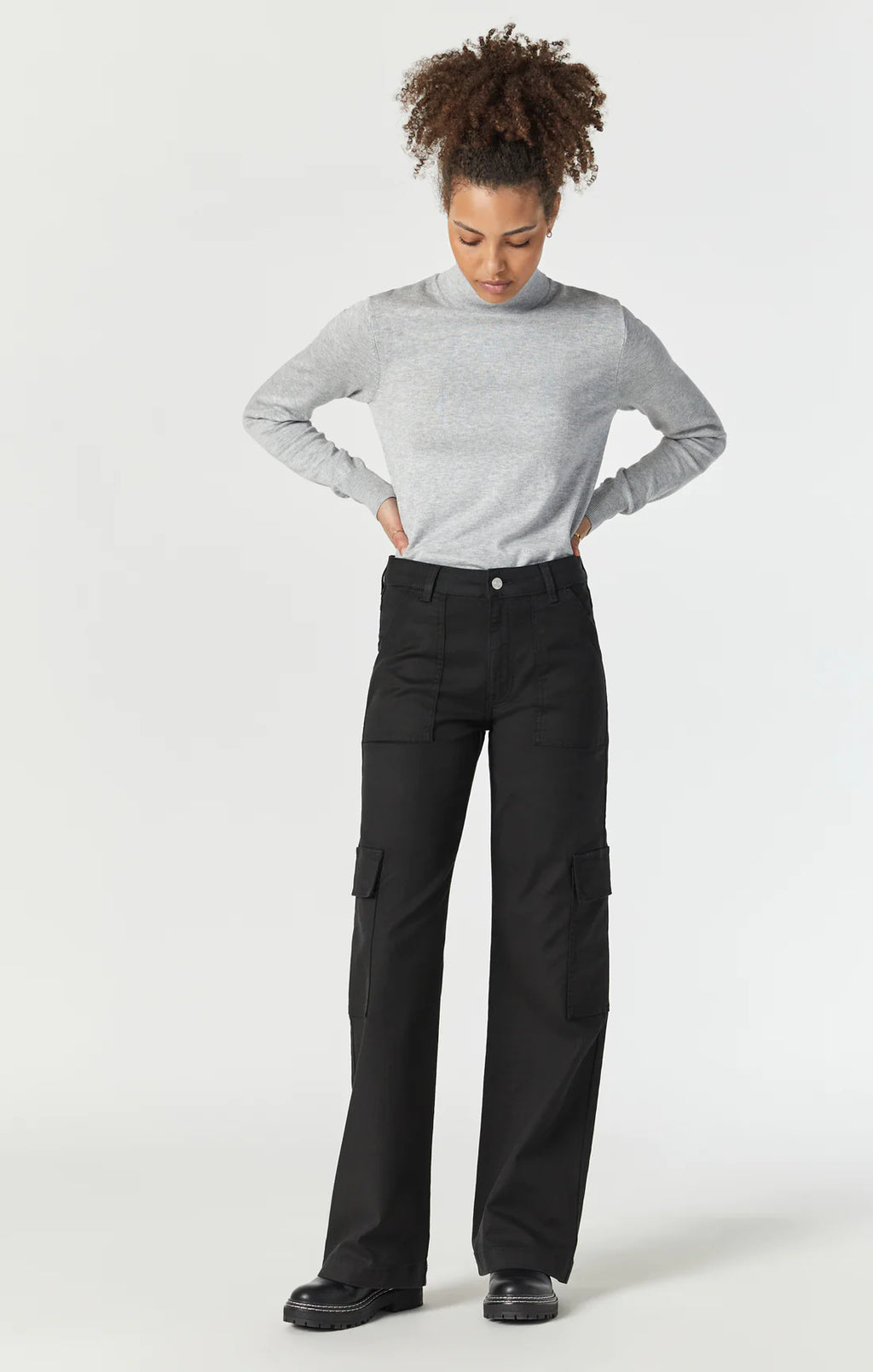 Alva Straight Cargo Twill Pant