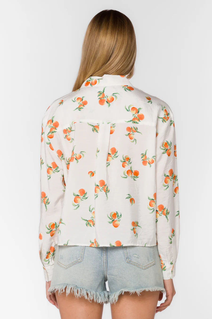 Ellery Peach Boxy Blouse