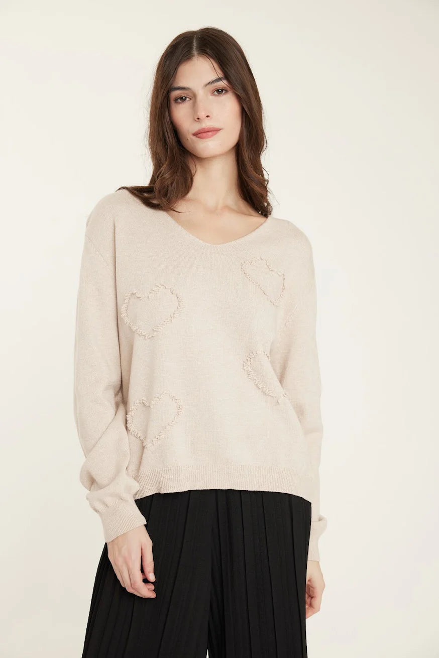 Heart Pullover Sweater