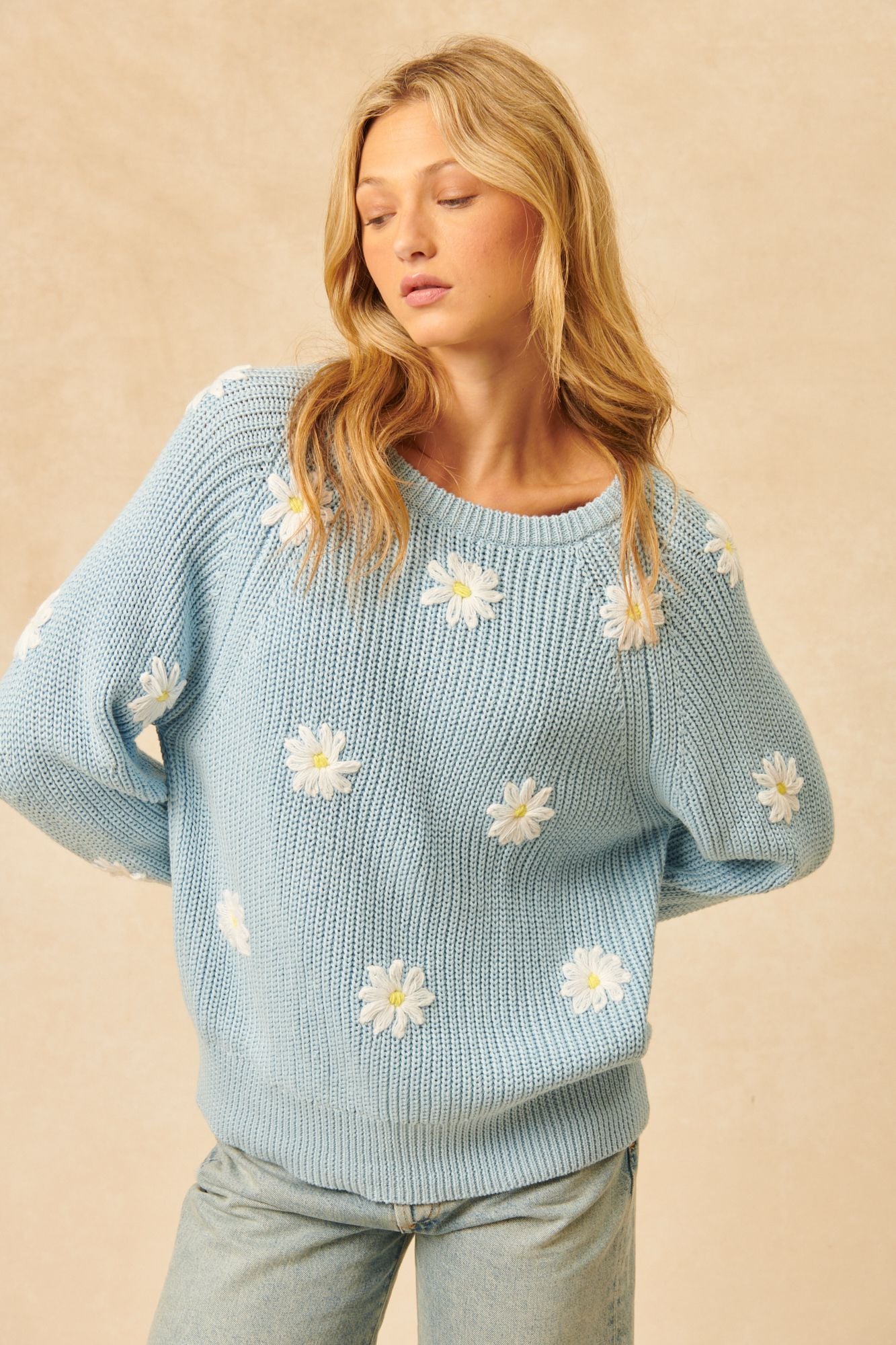 Hendrix Iceberg Daisy Knit