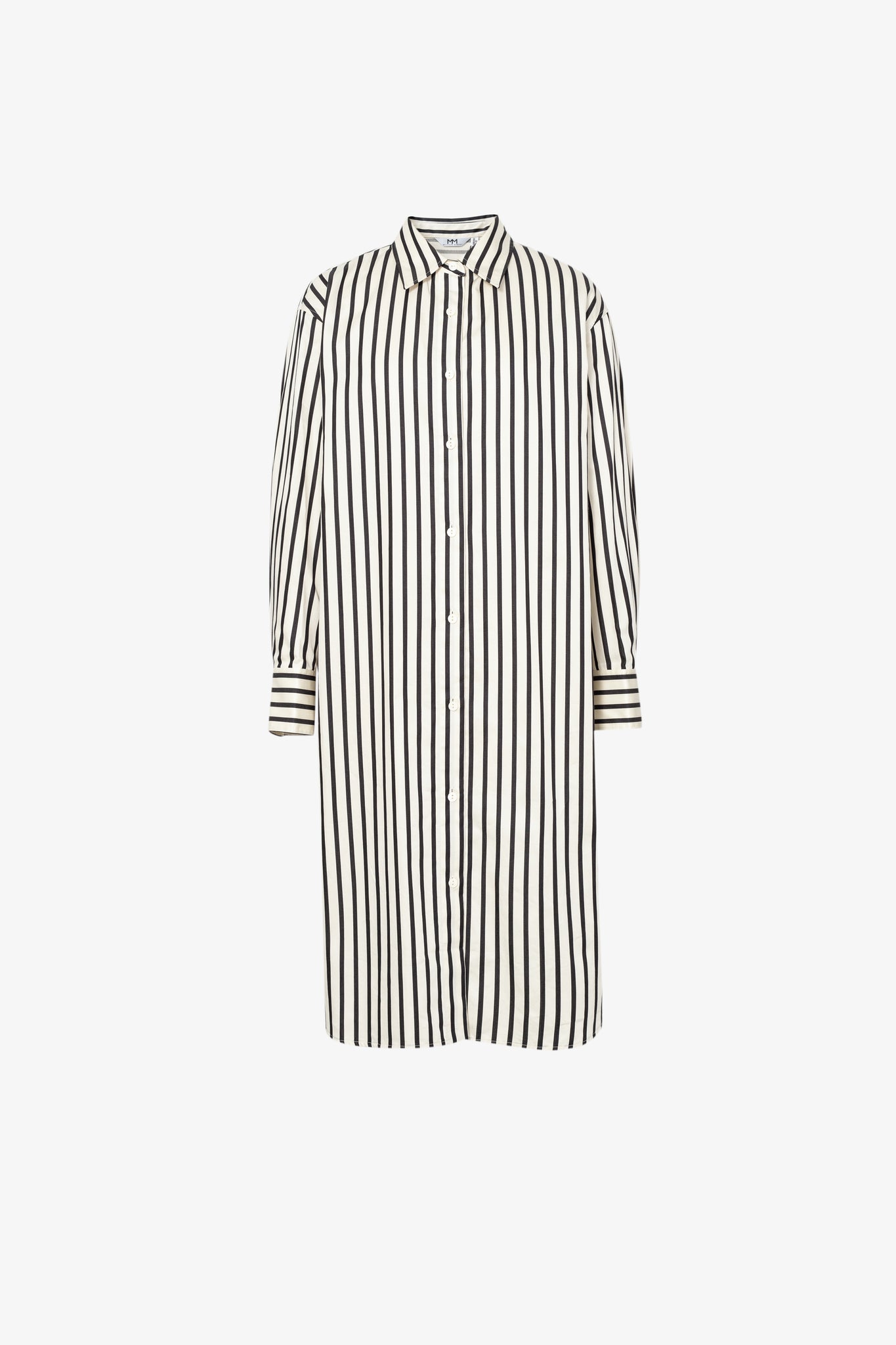 Quiet Luxury Stripped Shirt Dress