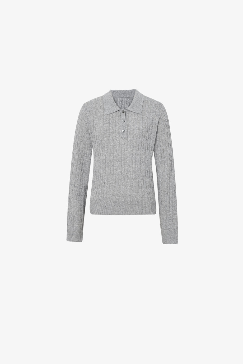 Smoke Gray Polo Shirt
