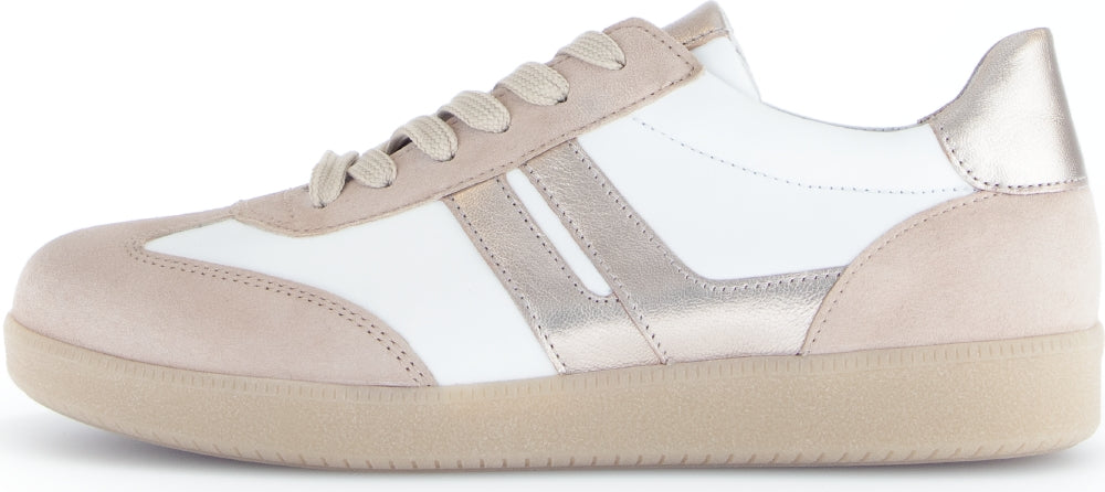 Neutral Metallic Detail Sneaker
