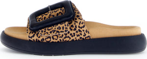 Slip On Buckle Sandal Cheetah