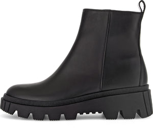 Gabor Black Leather Ankle Boot