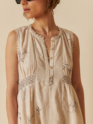 Crochet Detail Dress