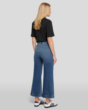 Luxe Vintage Ultra High Rise Cropped Jo in Sea Level