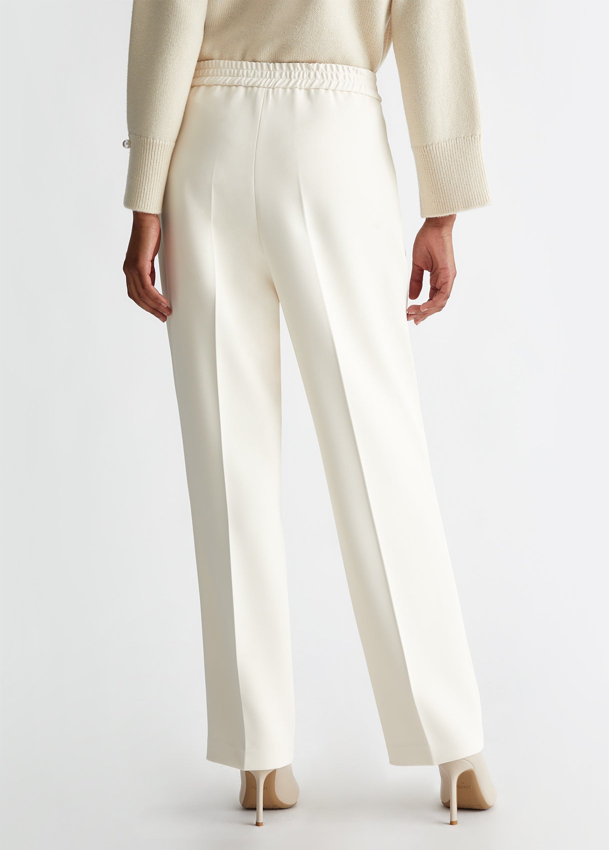 Stretch Crepe Trousers