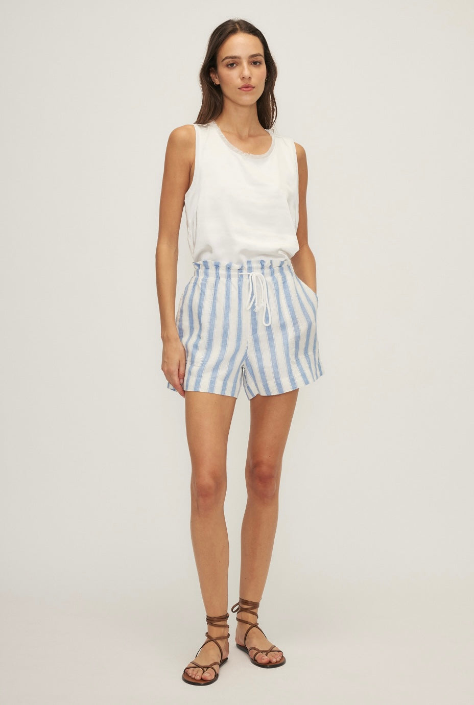 Henry Bold Stripe Short