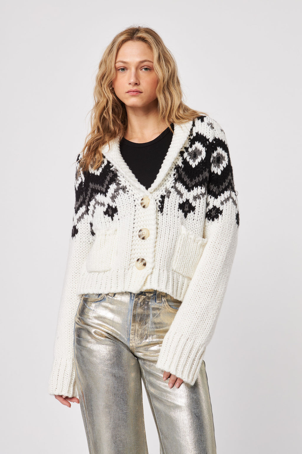 Laith Chunky Knit Cardigan