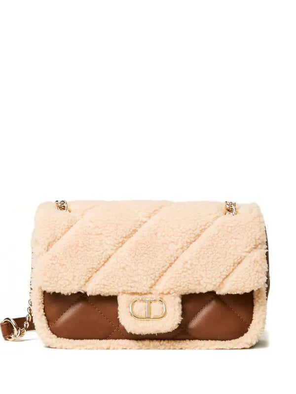Shearling Shoulder Bag