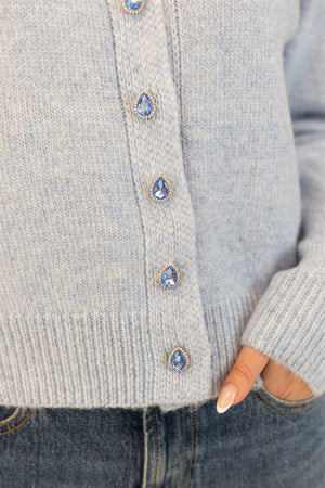 Aisha Crystal Cardigan