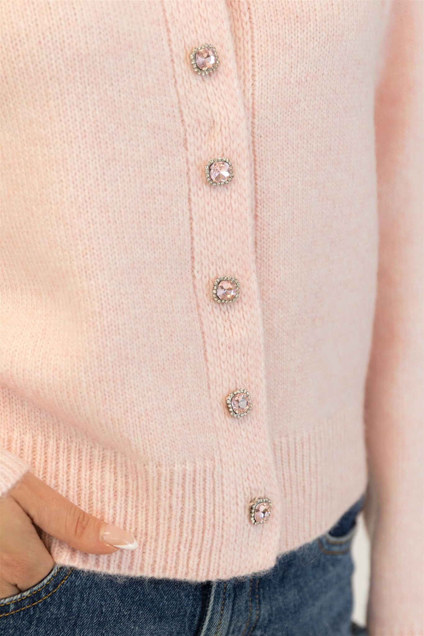 Aisha Crystal Cardigan