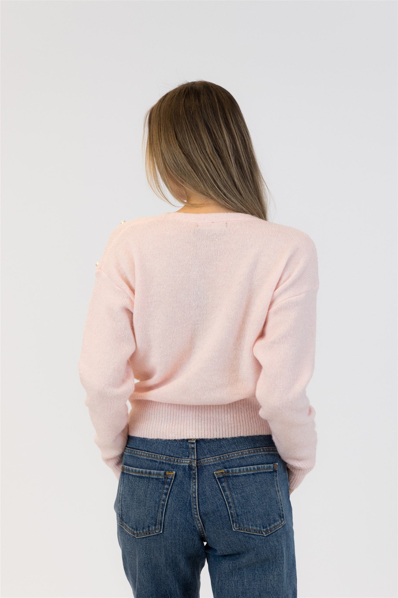 Azalea Eco Pearl Wrap Sweater
