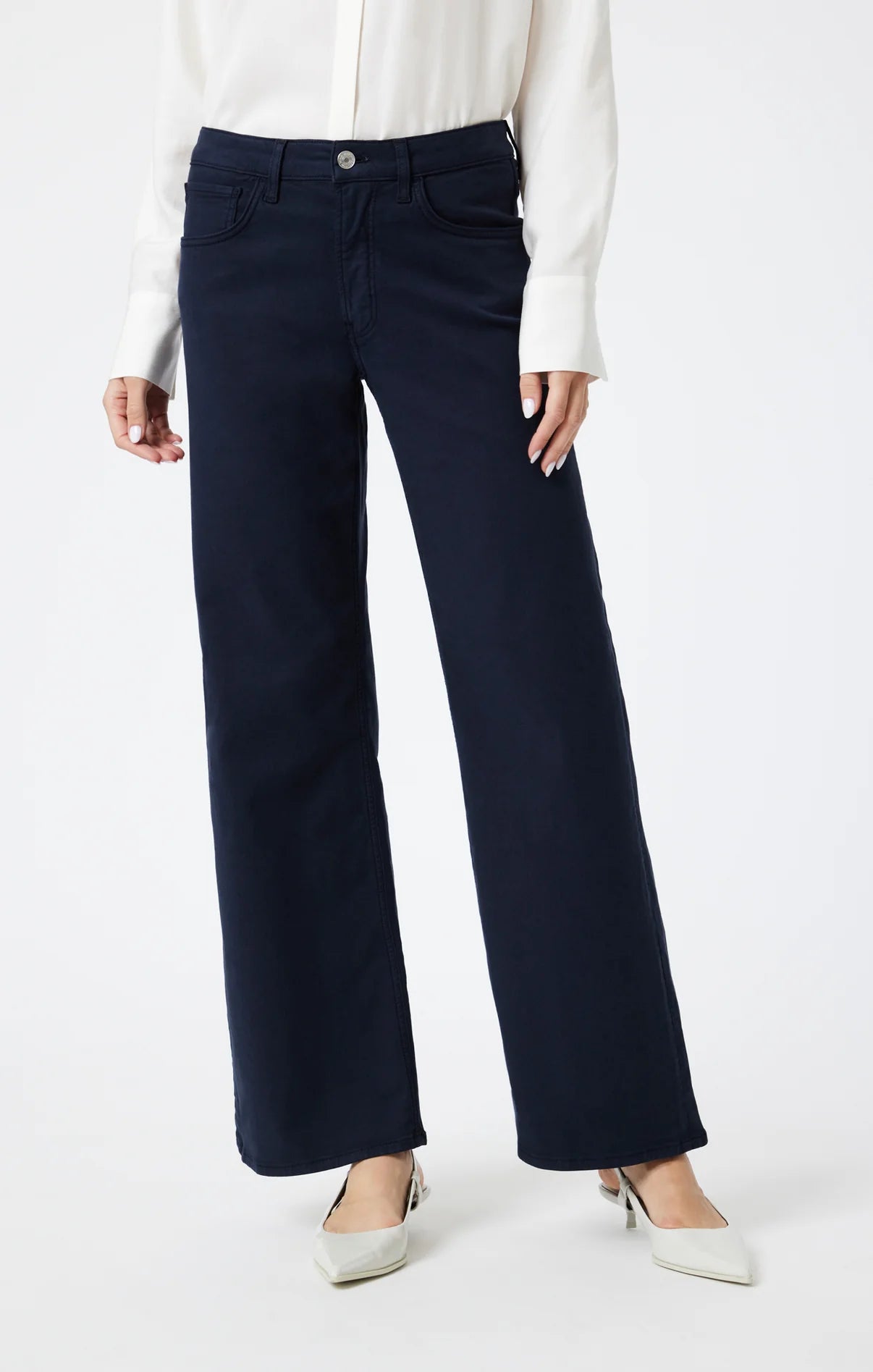 Alena High Rise Straight Leg Pant