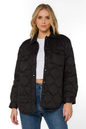 Bella Black Puffer Jacket