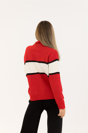 Benson Apres Mock Neck Sweater