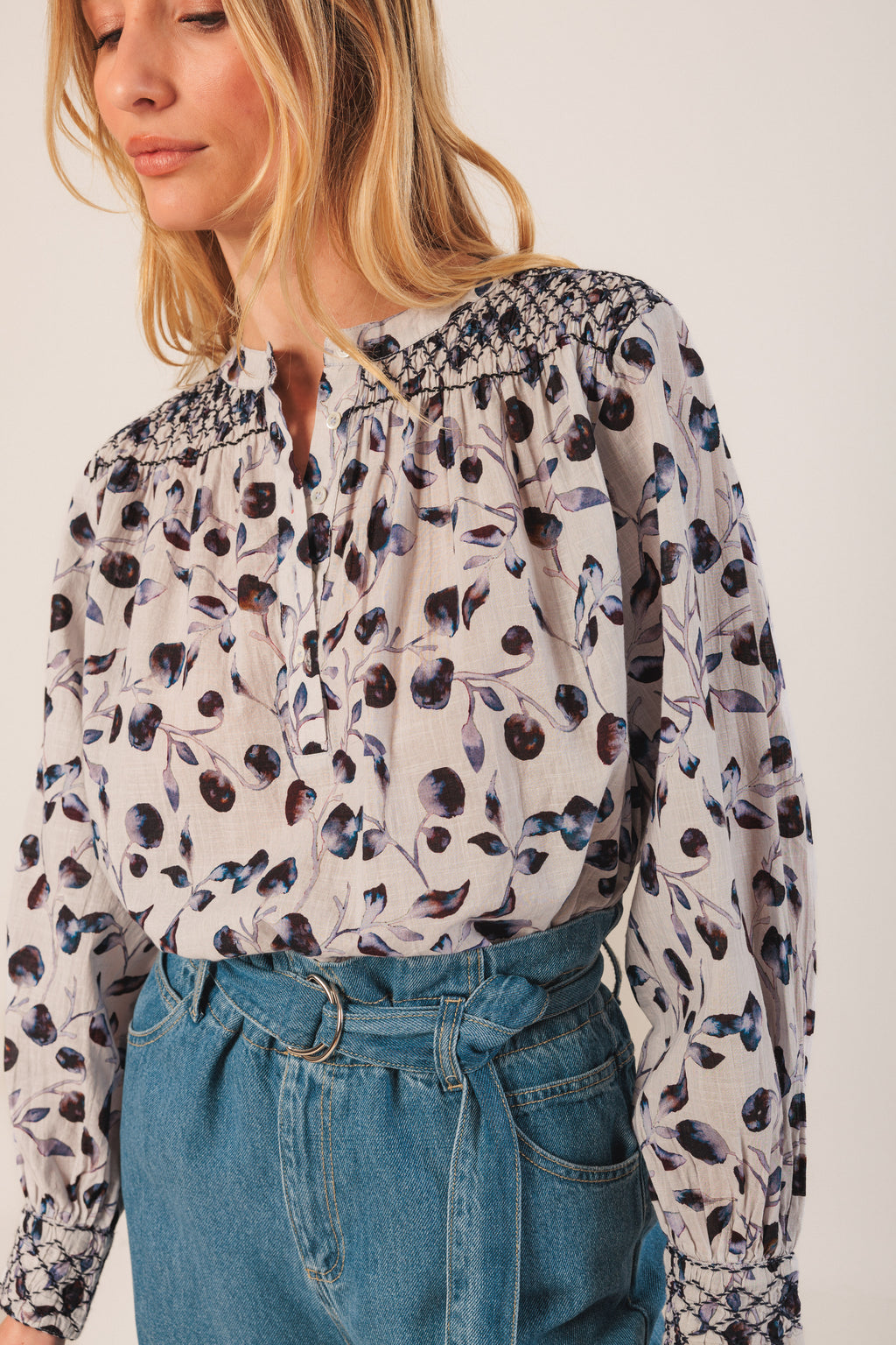 Smock Detail Blouse