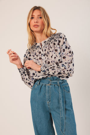 Smock Detail Blouse
