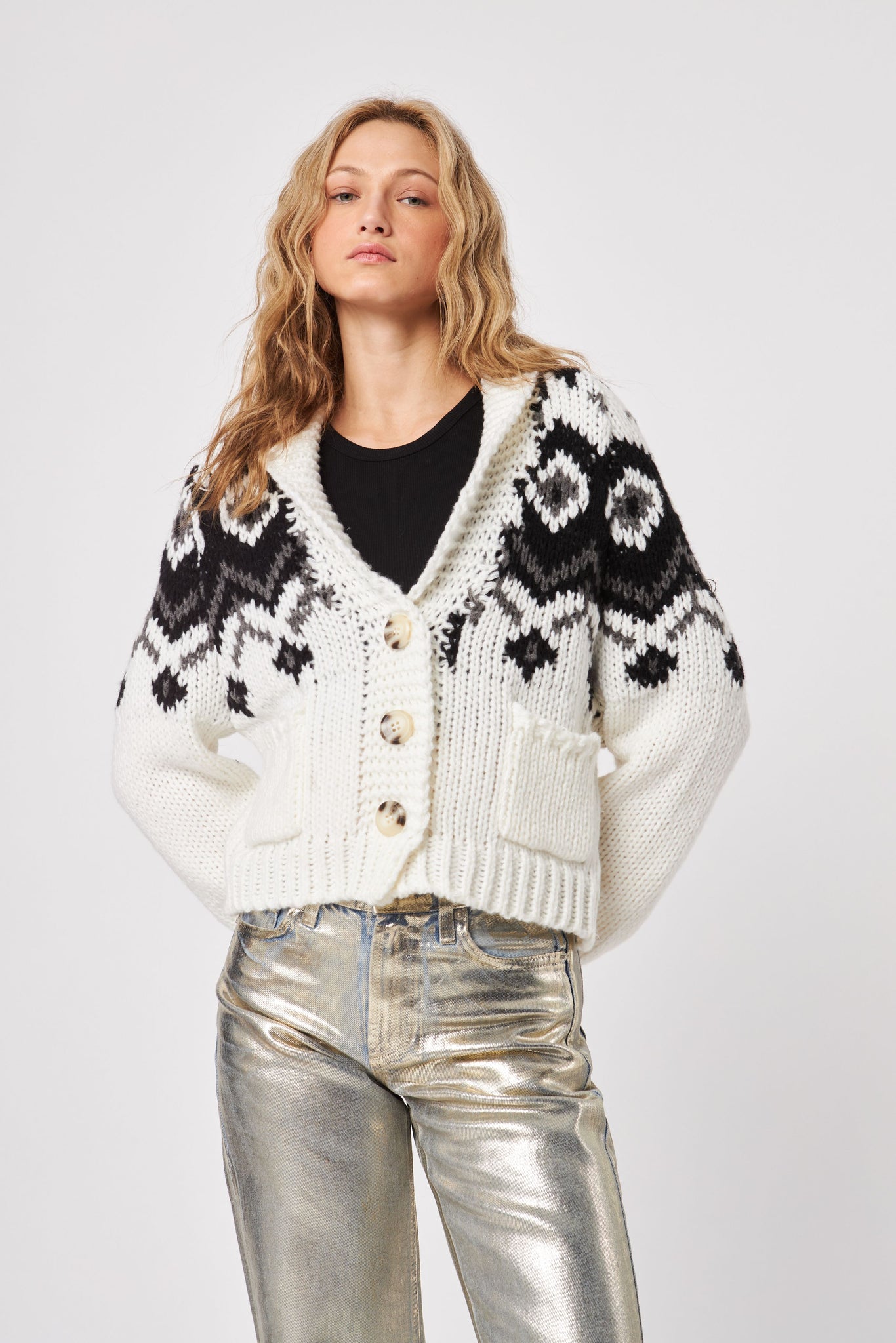 Laith Chunky Knit Cardigan