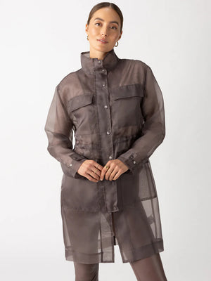 Organza Parka Cocoa