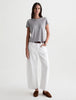 Hattie Crop Barrel Jean
