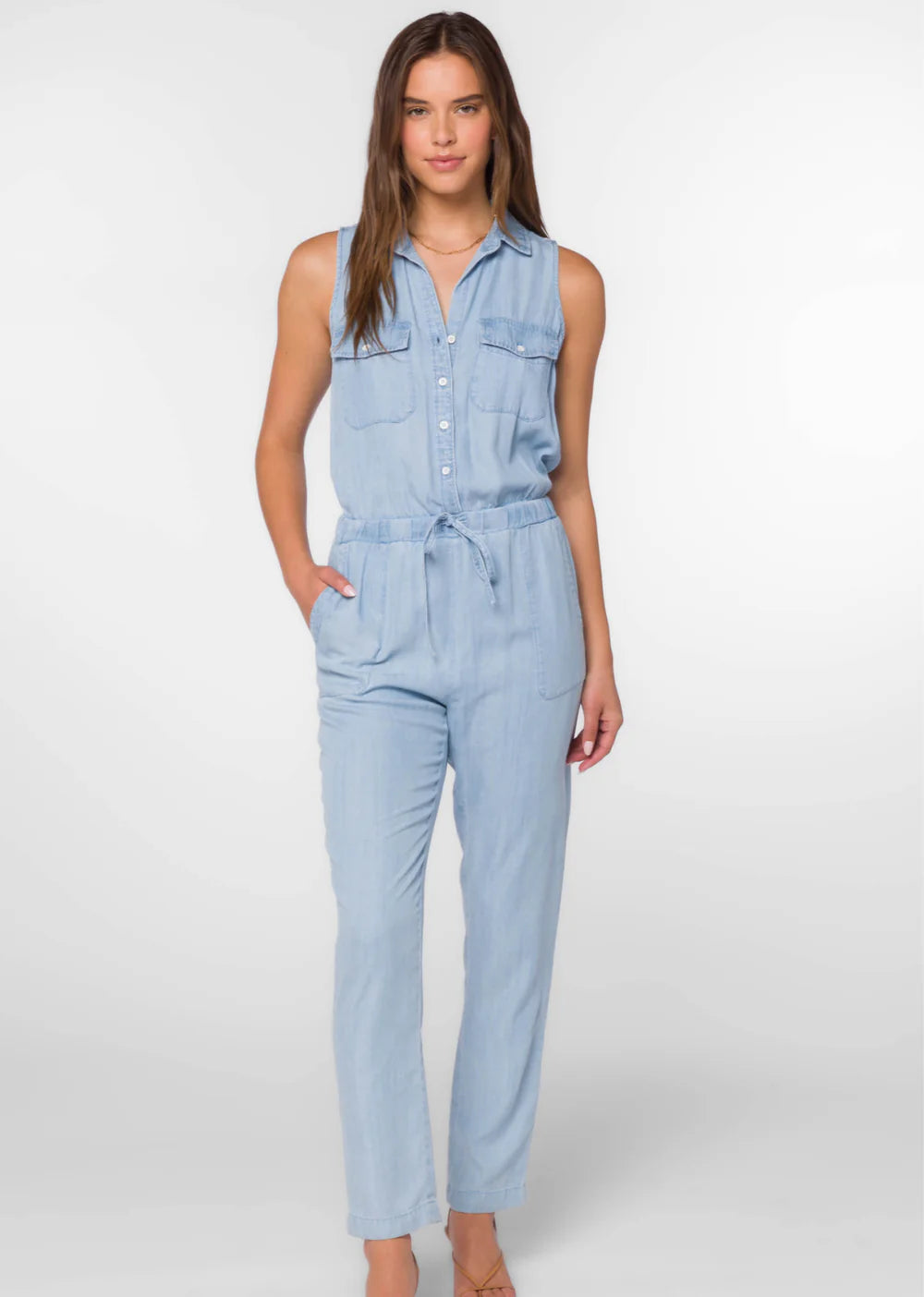 Orilia Light Blue Jumpsuit