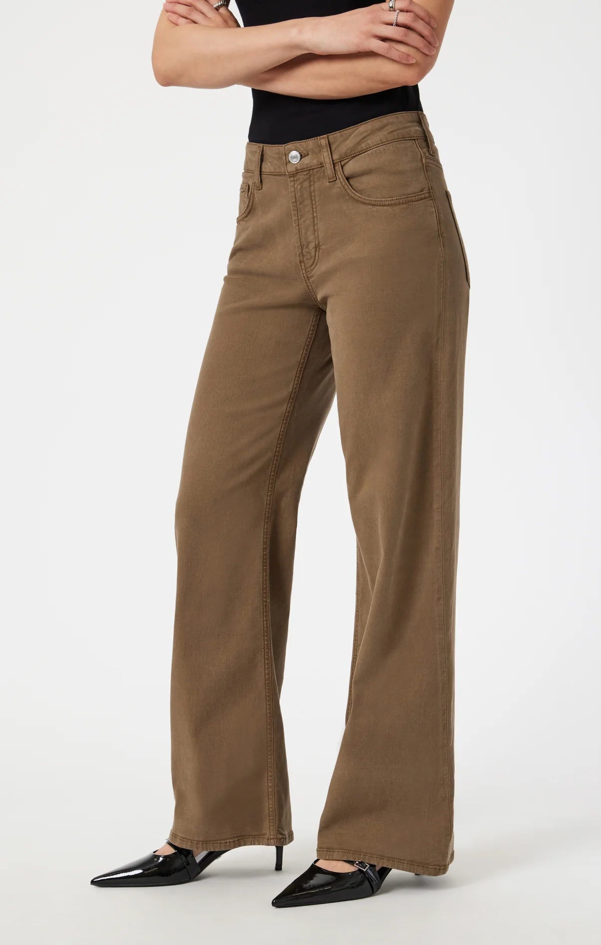 Alena High Rise Straight Leg Pant