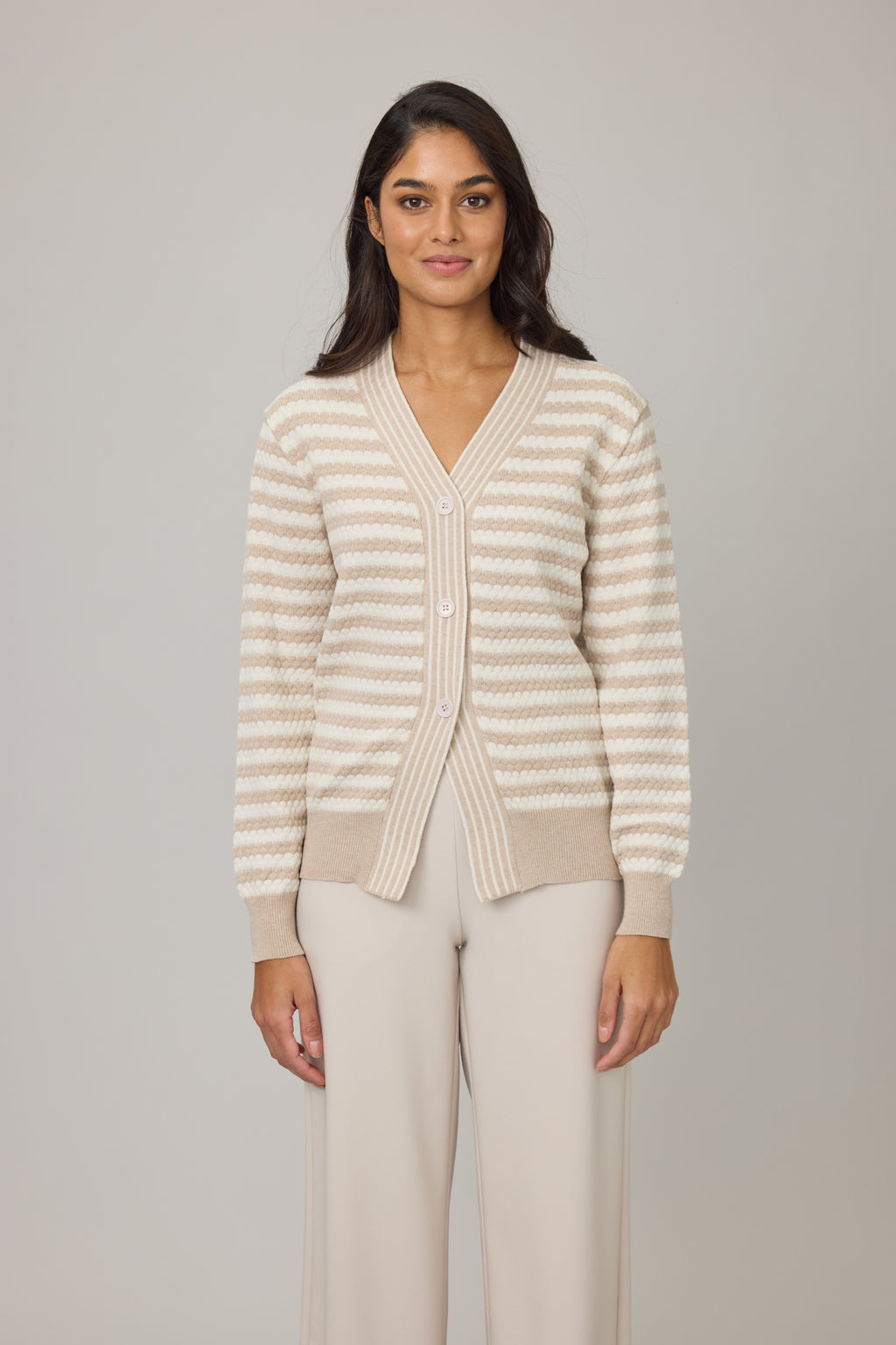 Wave Knitted Cardigan