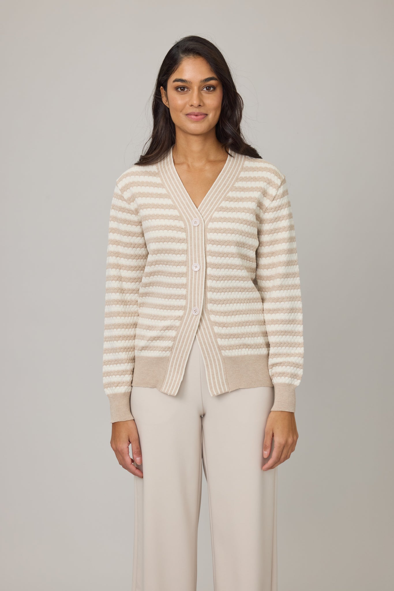 Wave Knitted Cardigan