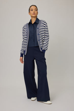 Wave Knitted Cardigan