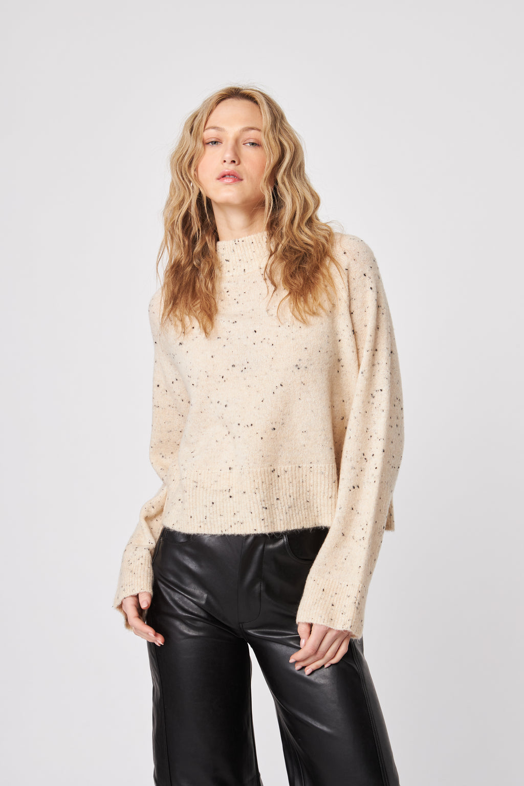 Oliver Speckled Turtle Neck