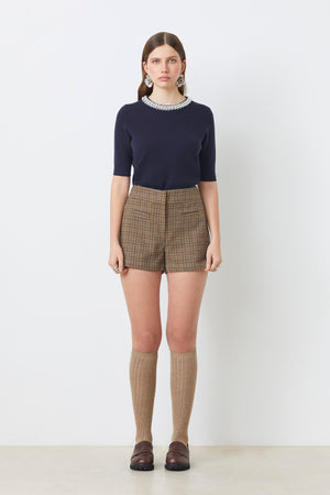Pearl Short Sleeve Sweater