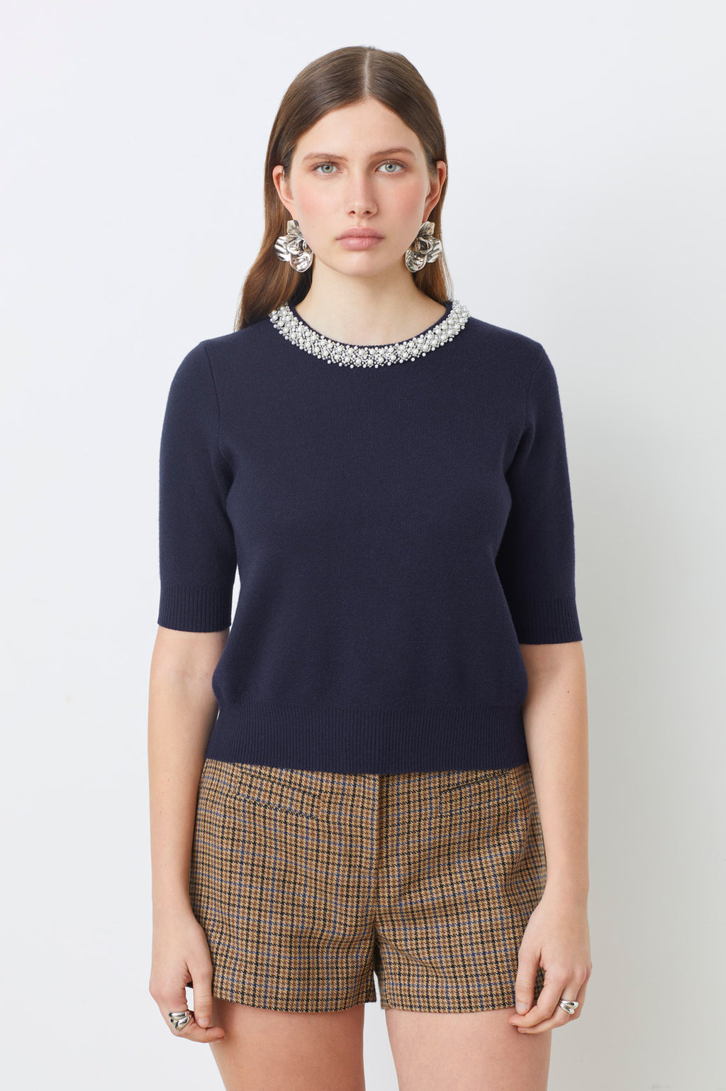 Pearl Short Sleeve Sweater