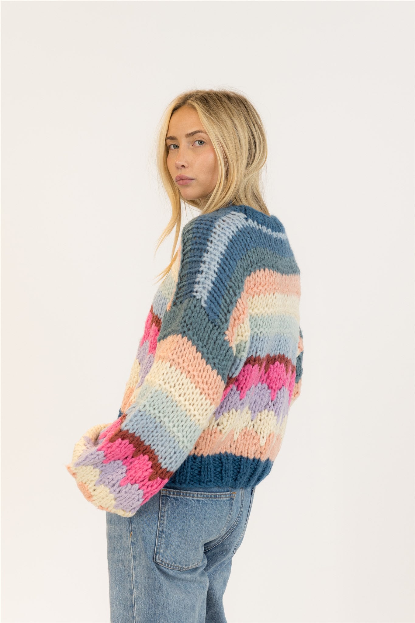 Hannah Handemade Crewneck Pullover