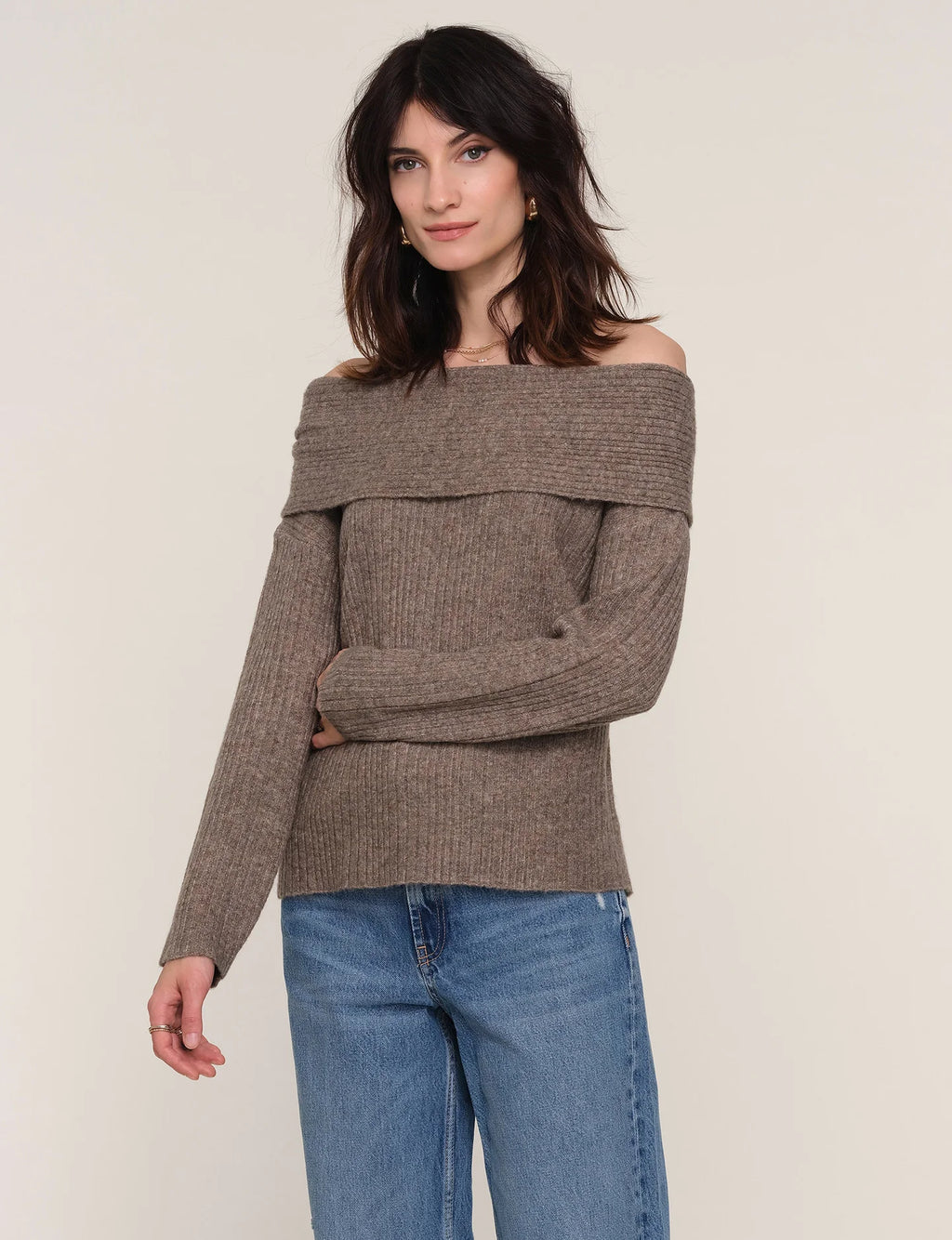 Kendra Off Shoulder Sweater