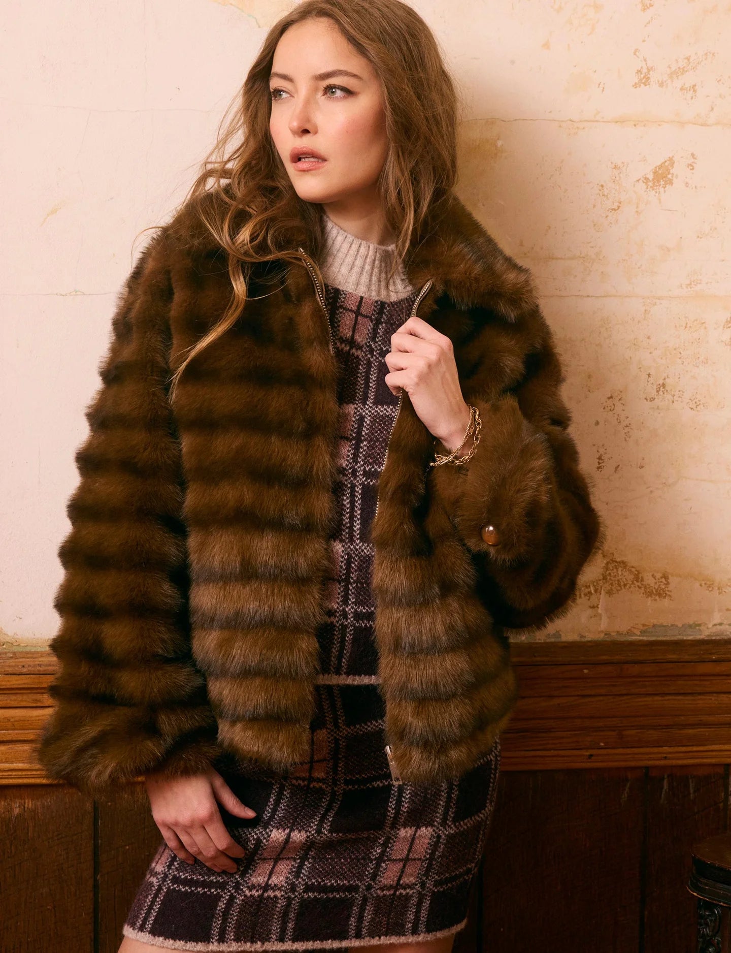 Cairo Faux Fur Jacket