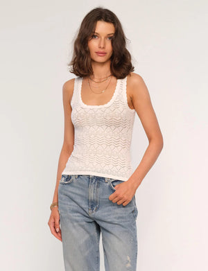 Naomi Pointelle Tank Top