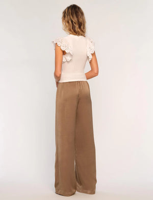 Greta Eyelet Sleeve Top