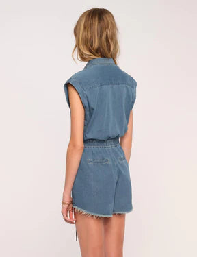 Kimmy Denim Romper